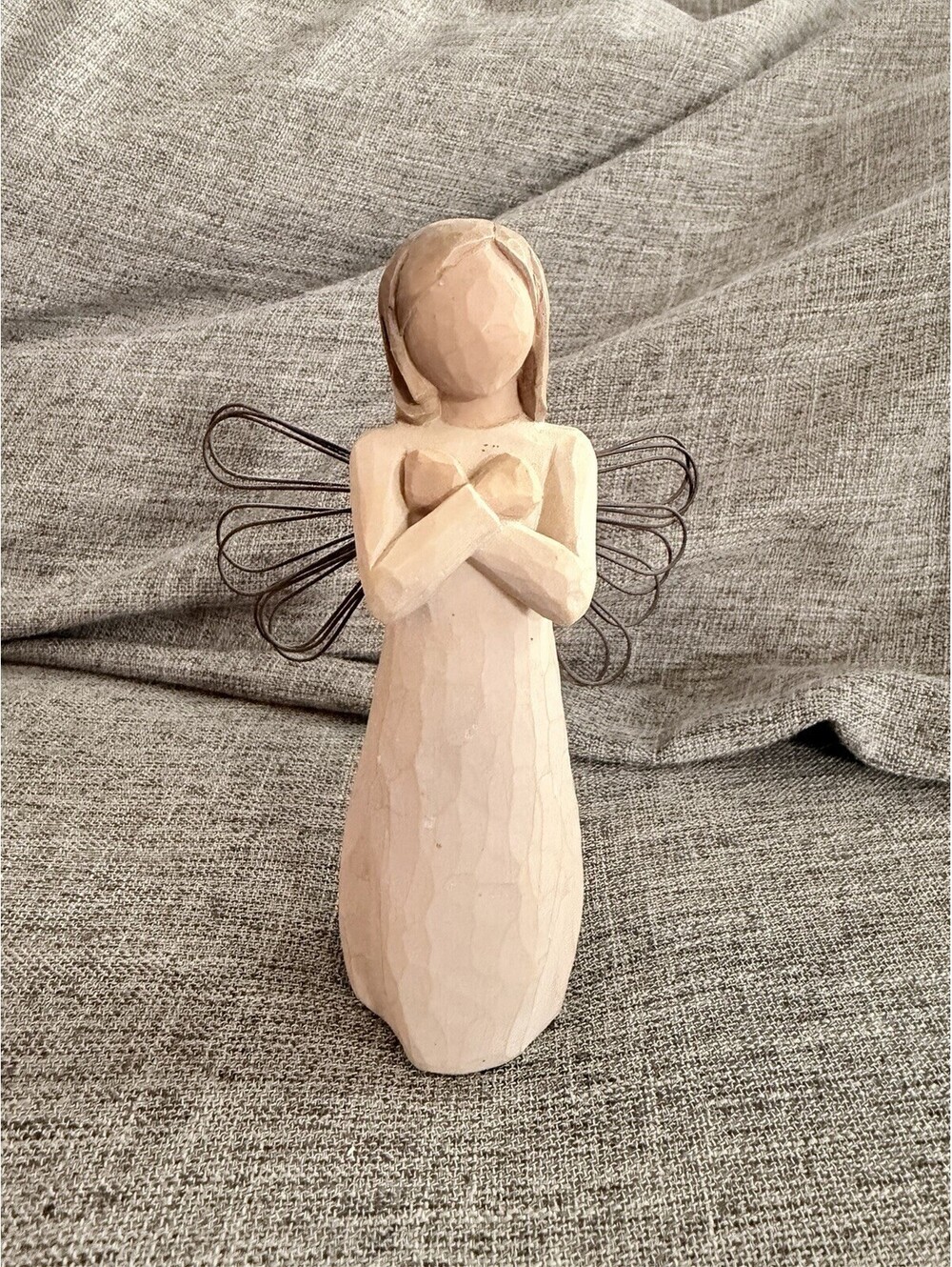 Willow Tree Angel "Sign for Love" I Love You Susan Lordi Demdaco 2003